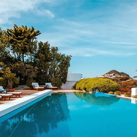 With Sunset Views In Santorini 빌라 이메로비글리