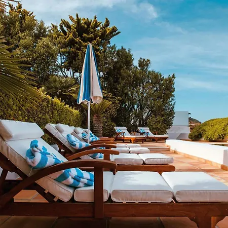 With Sunset Views In Santorini 빌라